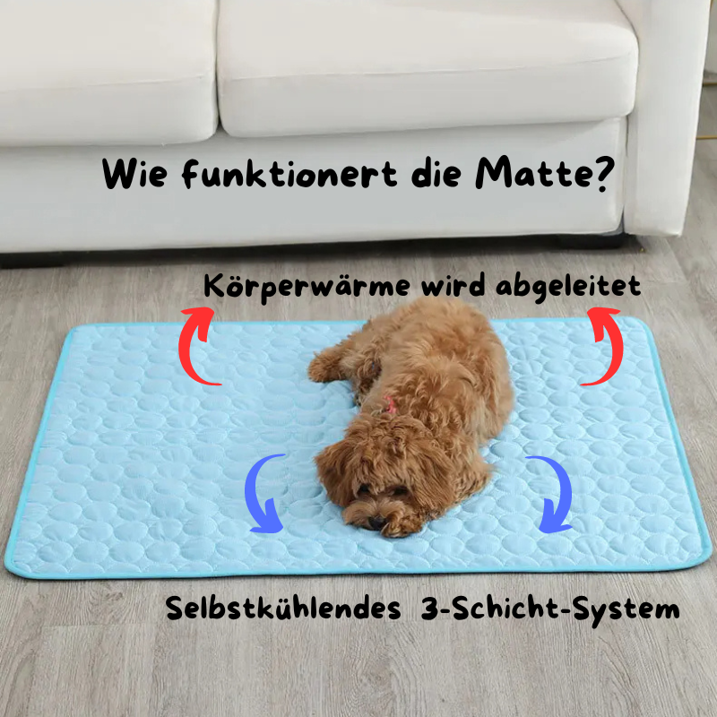"Hitzefrei" Hunde-Kühlmatte