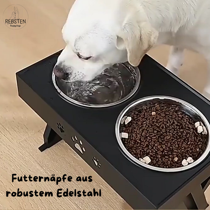 ErgoNapf – ergonomischer, höhenverstellbarer Futternapf