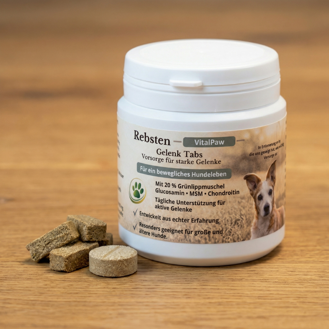 VitalPaw GelenkWohl – Gelenk Tabs für Hunde
