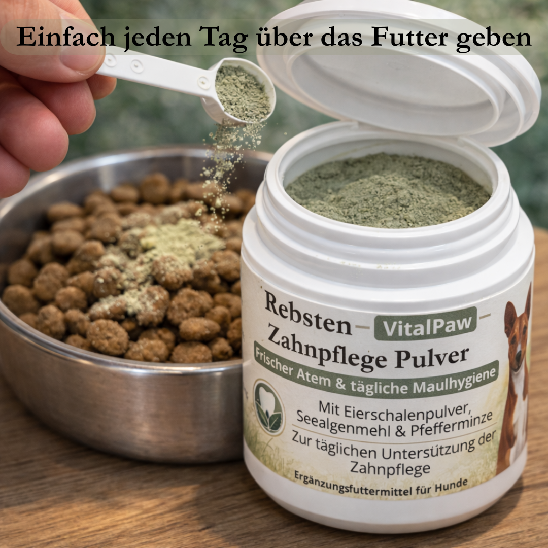 VitalPaw Zahnwohl - Zahnpflegepulver für Hunde